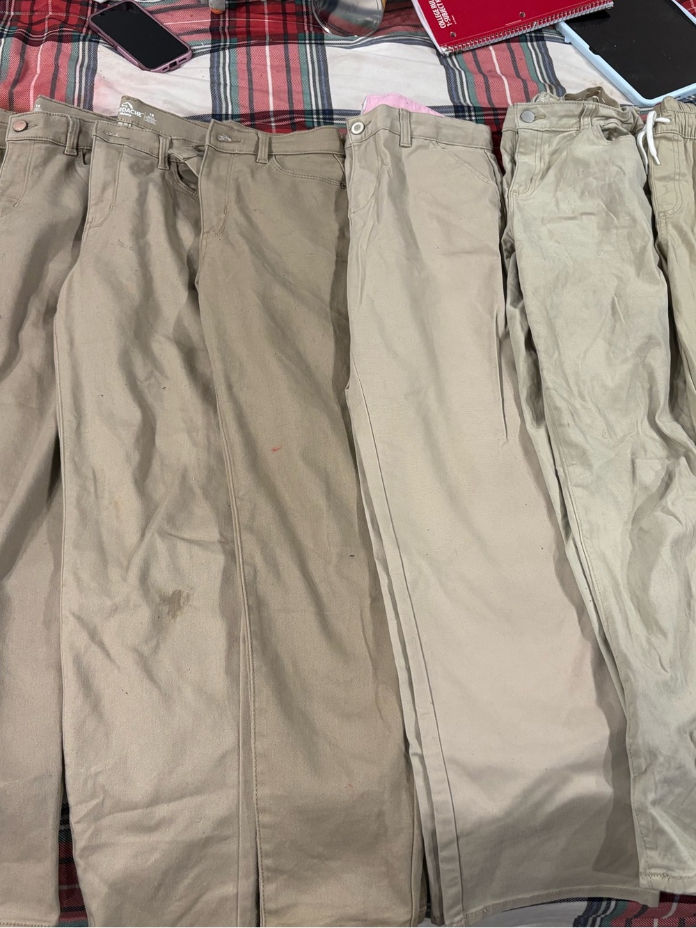 Girls khaki uniform